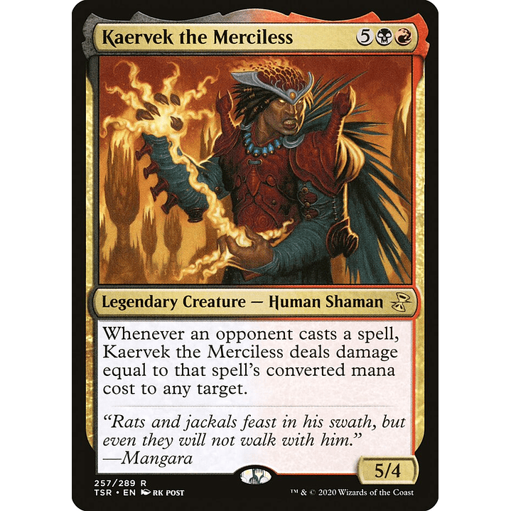 Kaervek the Merciless | Inglés | NM | TSR 1
