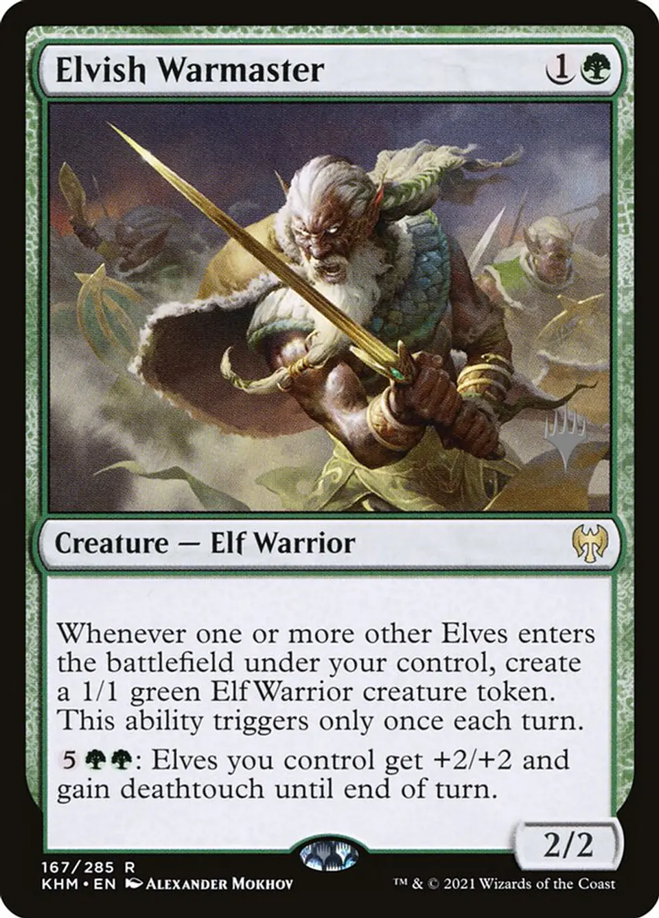 Elvish Warmaster | Español | NM | PKHM 1
