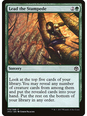 Lead the Stampede | Inglés | NM | IMA
