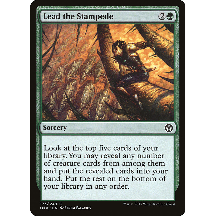 Lead the Stampede | Inglés | NM | IMA 1