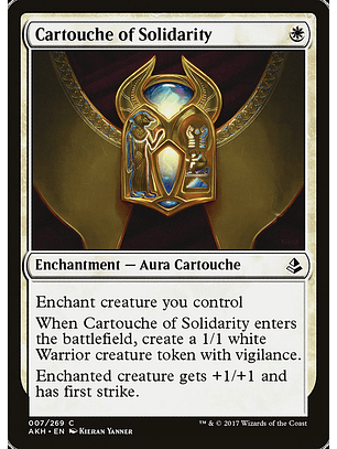 Cartouche of Solidarity | Inglés | NM | AKH
