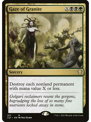 Gaze of Granite | Inglés | NM | C21
