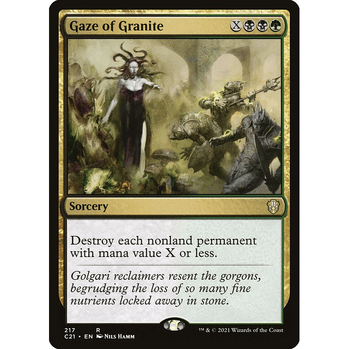 Gaze of Granite | Inglés | NM | C21 1