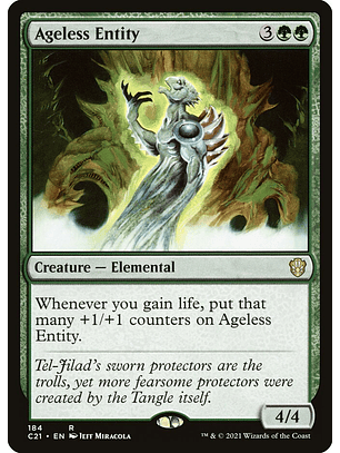 Ageless Entity | Inglés | NM | C21
