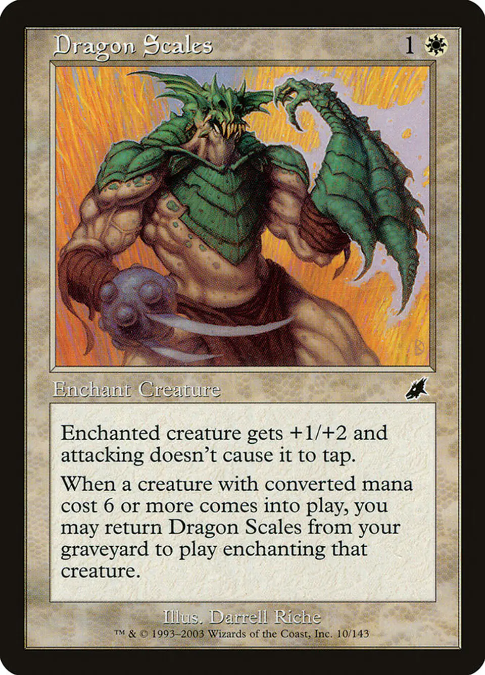 Dragon Scales (Retro Frame) | Español | VG | SCG 1