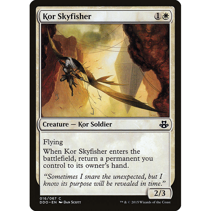 Kor Skyfisher | Inglés | EX | DDO 1
