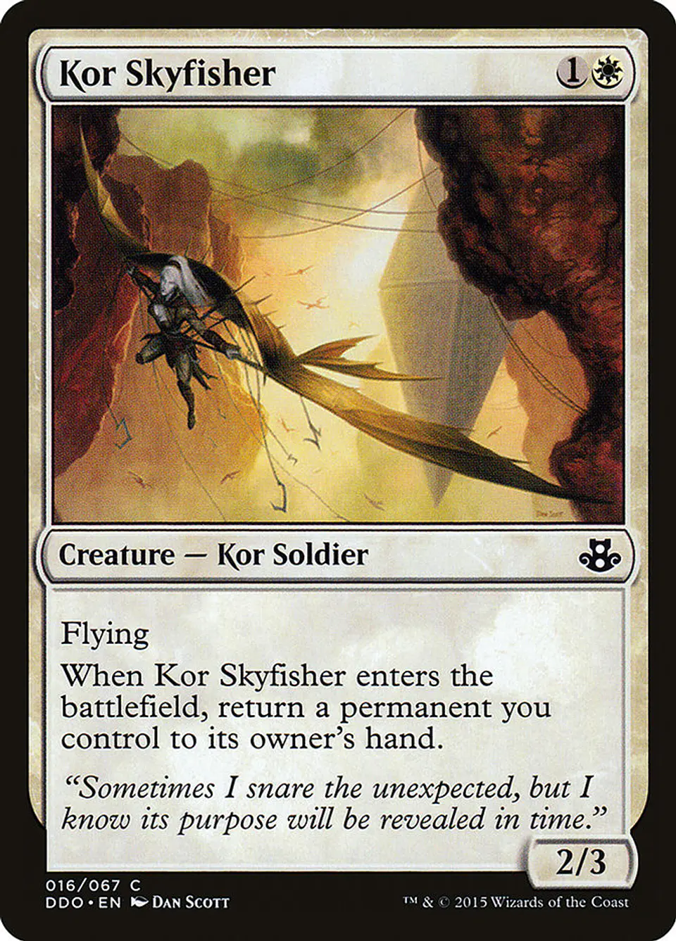 Kor Skyfisher | Inglés | EX | DDO 1