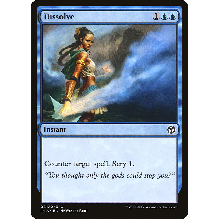 Dissolve | Inglés | NM | IMA 1