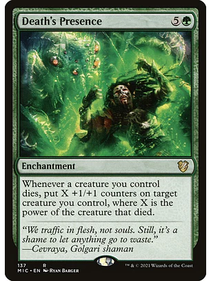 Death's Presence | Inglés | NM | MIC