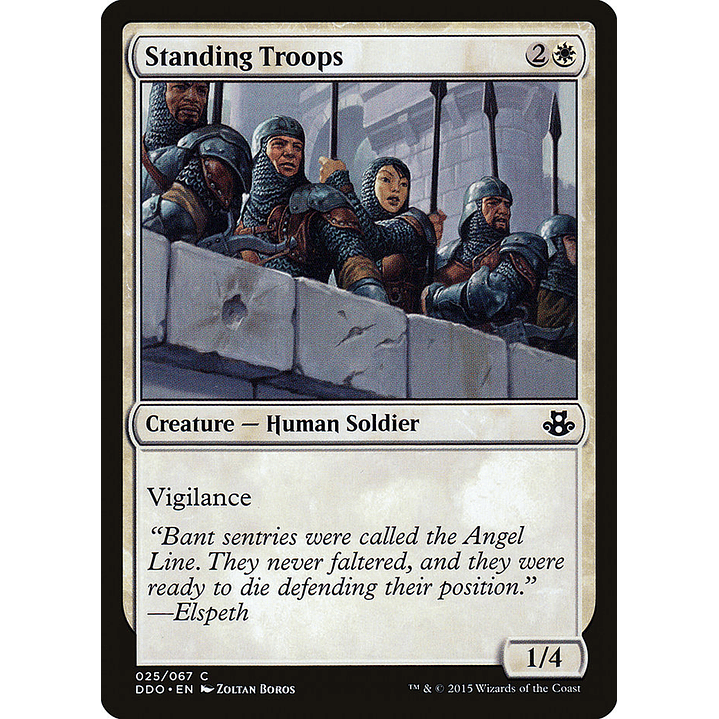 Standing Troops | Inglés | EX | DDO 1