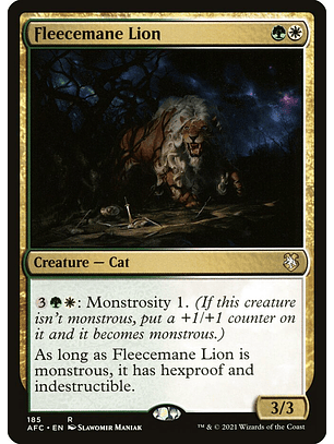 Fleecemane Lion | Inglés | NM | AFC
