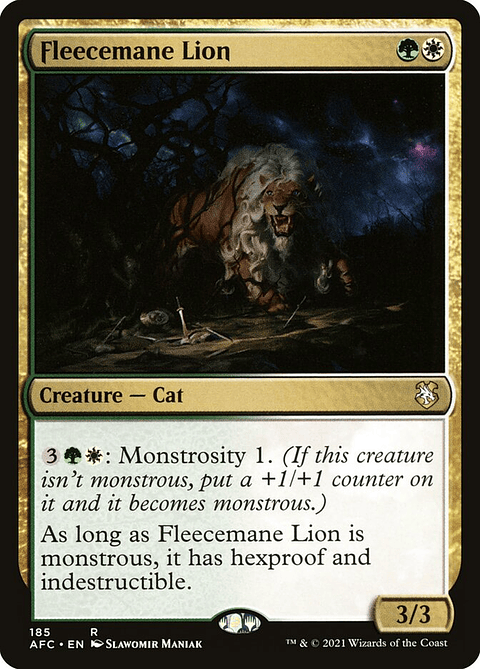 Fleecemane Lion | Inglés | NM | AFC