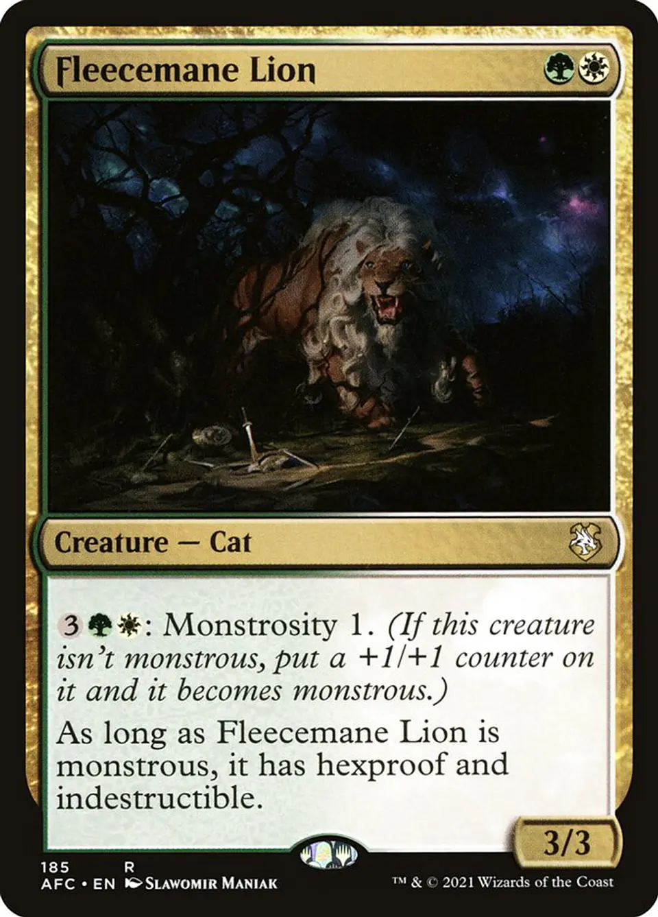 Fleecemane Lion | Inglés | NM | AFC 1