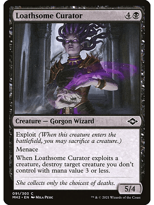 Loathsome Curator (foil) | Inglés | NM | MH2