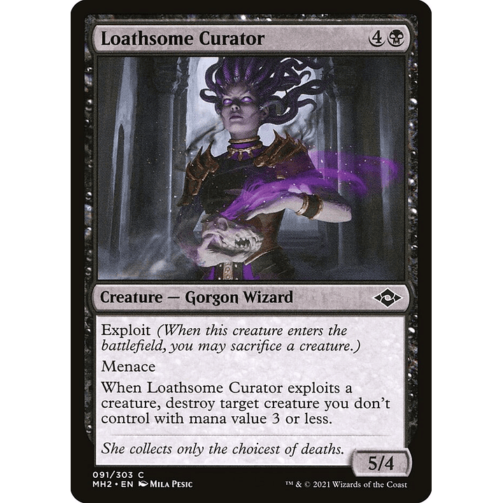 Loathsome Curator (foil) | Inglés | NM | MH2 1