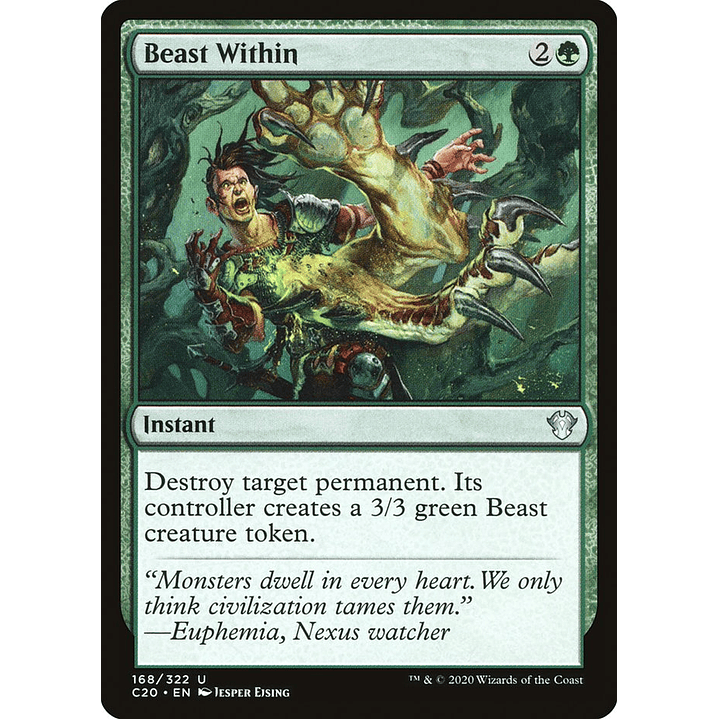 Beast Within | Inglés | NM | C20 1