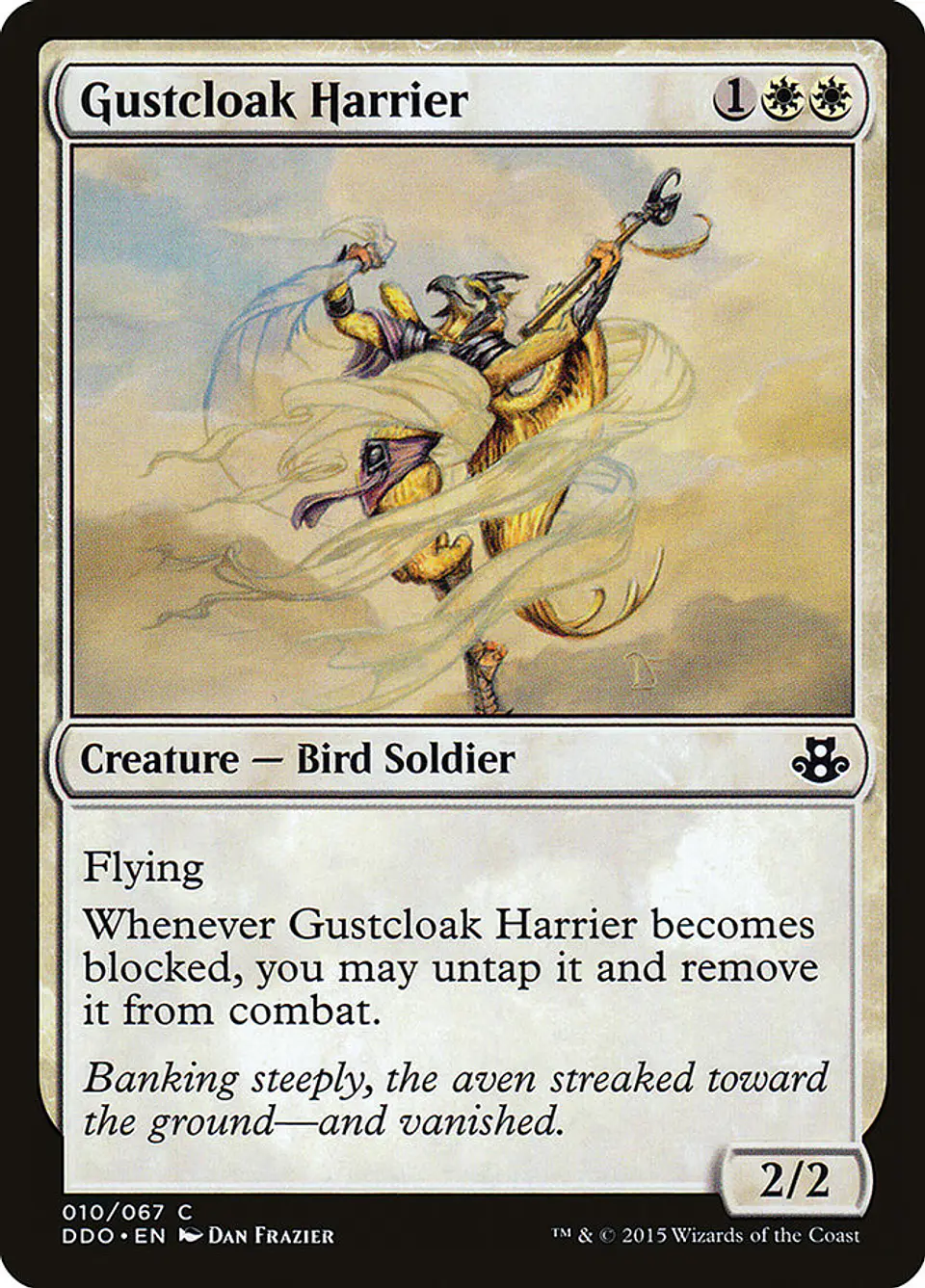 Gustcloak Harrier | Inglés | EX | DDO 1