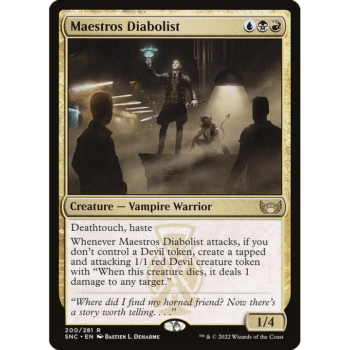 Maestros Diabolist | Inglés | NM | SNC 1