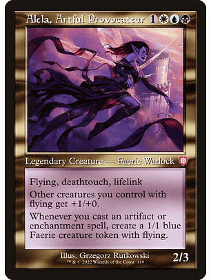 Alela, Artful Provocateur (Retro Frame) | Inglés | NM | BRC