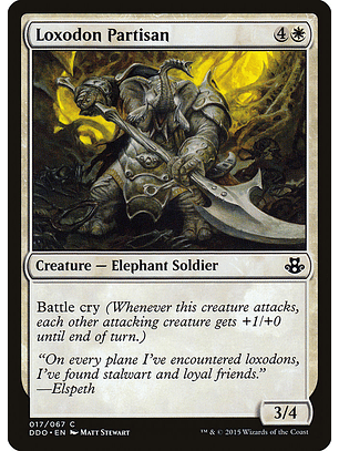 Loxodon Partisan | Inglés | EX | DDO