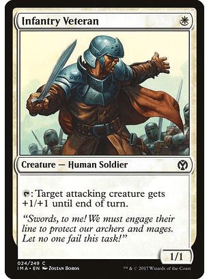 Infantry Veteran | Inglés | NM | IMA