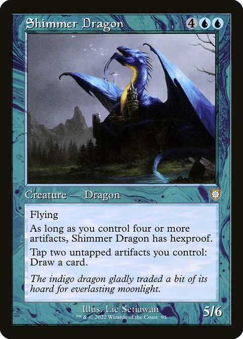 Shimmer Dragon (Retro Frame) | Inglés | NM | BRC