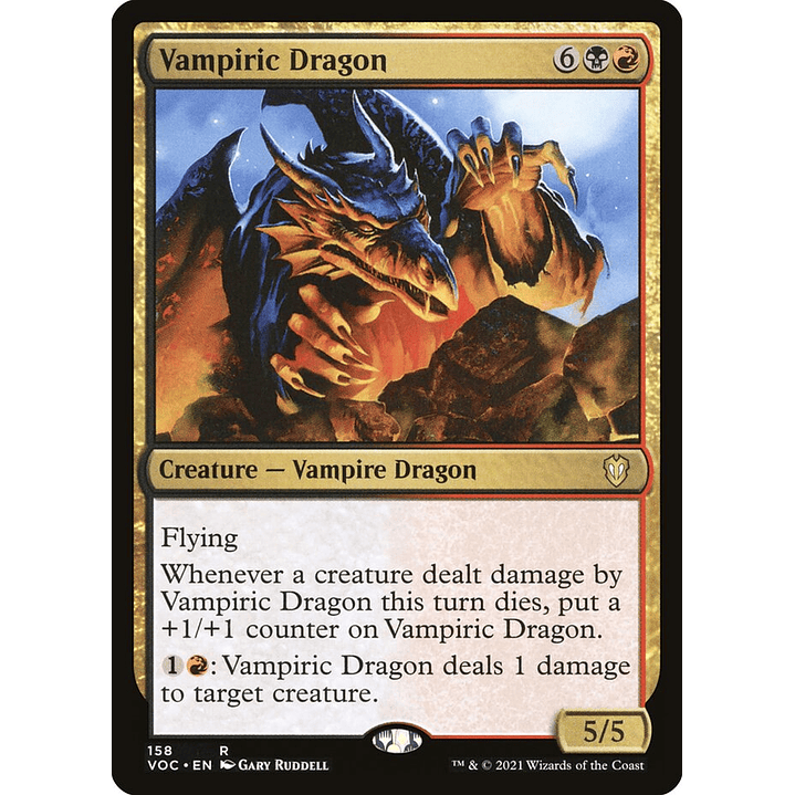 Vampiric Dragon | Inglés | NM | VOC 1