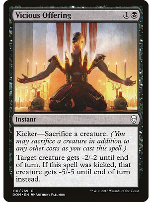 Vicious Offering | Inglés | NM | DOM