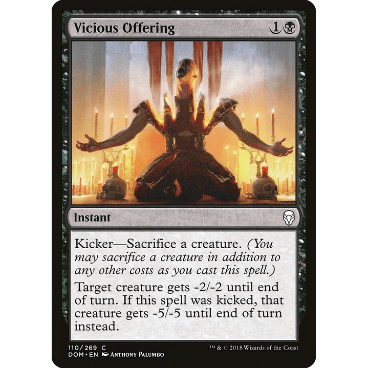 Vicious Offering | Inglés | NM | DOM 1