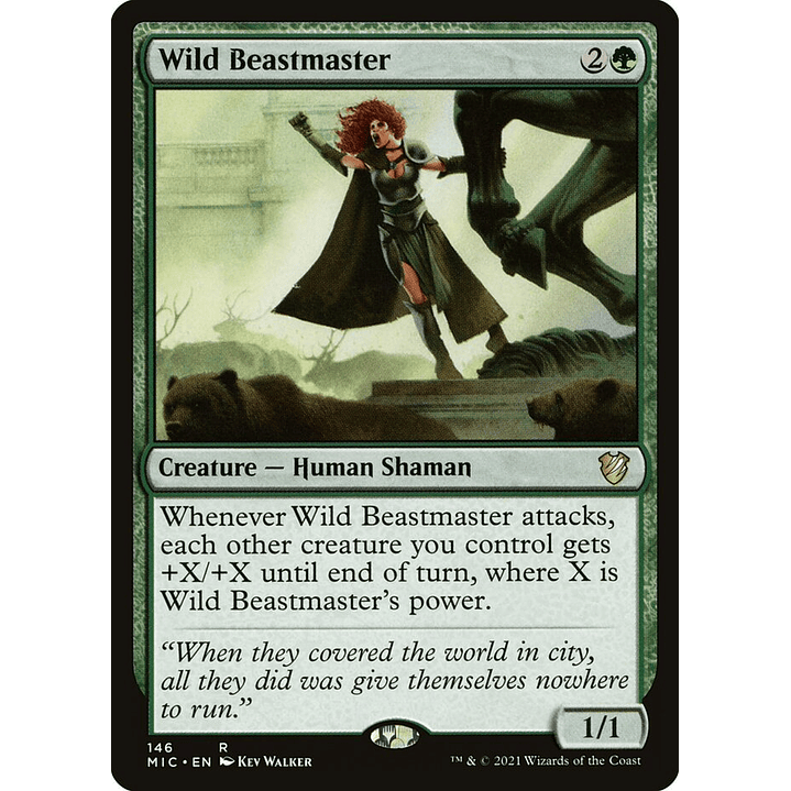 Wild Beastmaster | Inglés | NM | MIC 1
