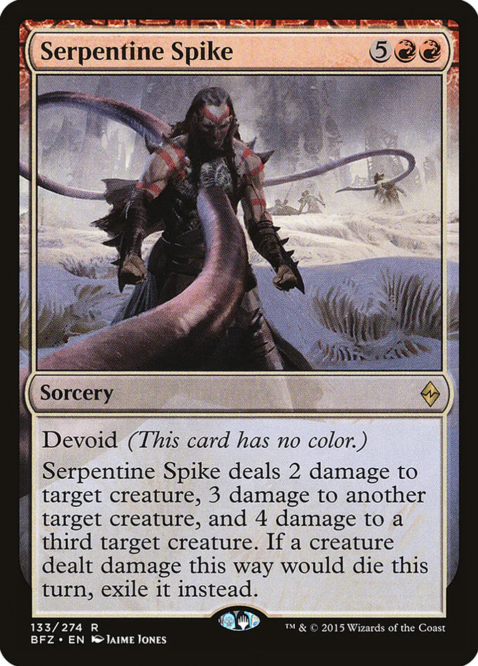 Serpentine Spike | Inglés | NM | BFZ 1