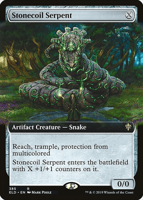 Stonecoil Serpent (Extended Art) | Inglés | NM | ELD