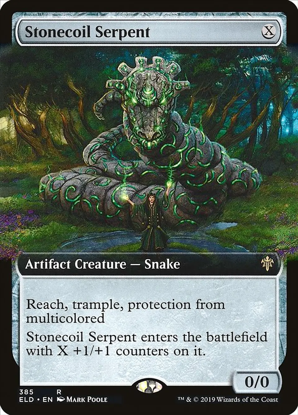 Stonecoil Serpent (Extended Art) | Inglés | NM | ELD 1