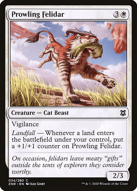 Prowling Felidar | Inglés | NM | ZNR
