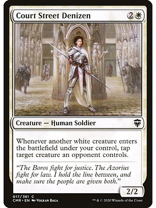 Court Street Denizen | Inglés | EX | CMR