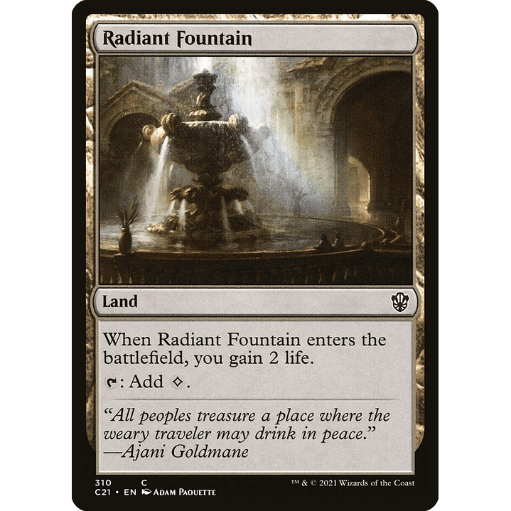 Radiant Fountain | Inglés | NM | C21 1