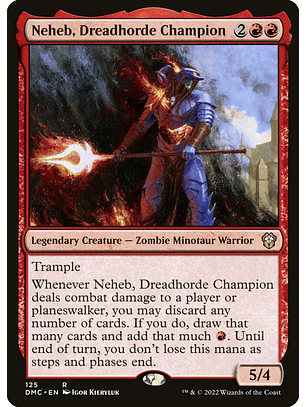 Neheb, Dreadhorde Champion | Inglés | NM | DMC