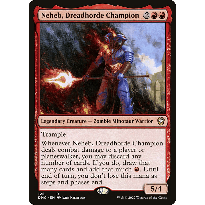 Neheb, Dreadhorde Champion | Inglés | NM | DMC 1