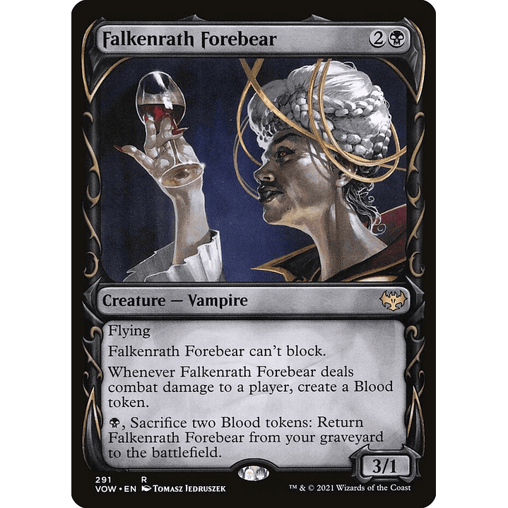 Falkenrath Forebear (Showcase) | Inglés | NM | VOW 1