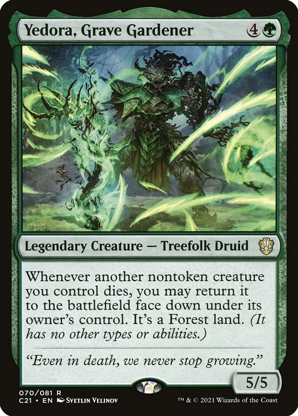 Yedora, Grave Gardener | Inglés | NM | C21 1