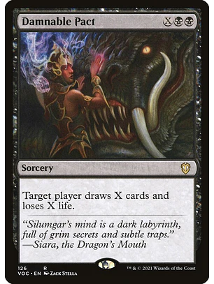 Damnable Pact | Inglés | NM | VOC