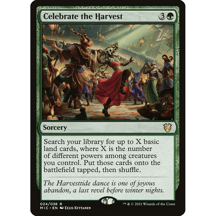 Celebrate the Harvest | Inglés | NM | MIC 1