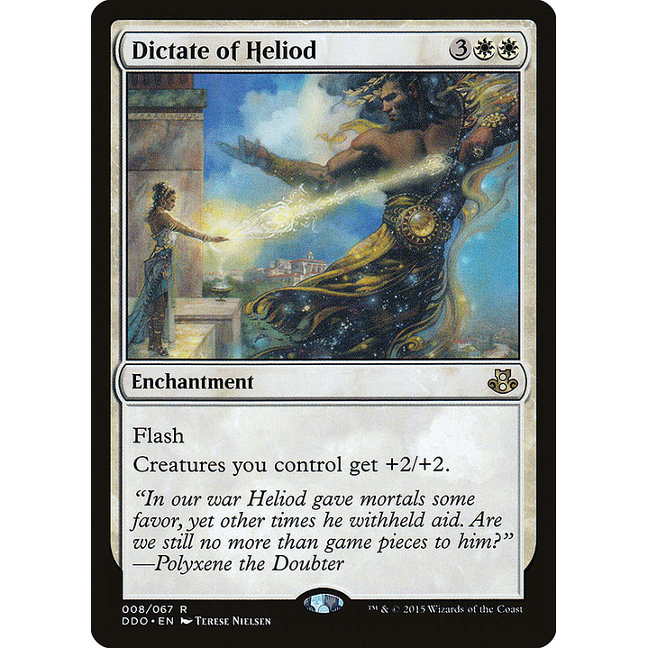 Dictate of Heliod | Inglés | NM | DDO 1