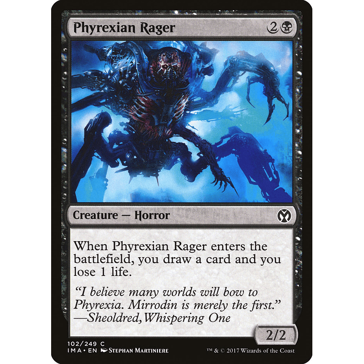 Phyrexian Rager | Inglés | NM | IMA 1