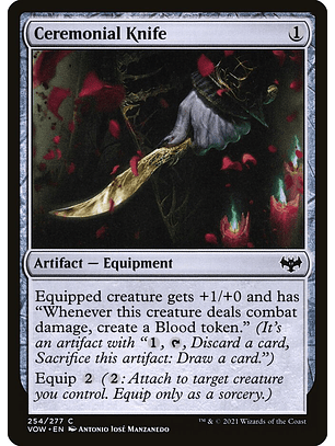 Ceremonial Knife | Inglés | NM | VOW