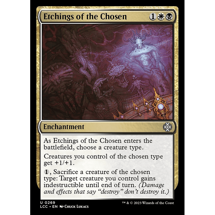 Etchings of the Chosen | Portugués | NM | LCC 1