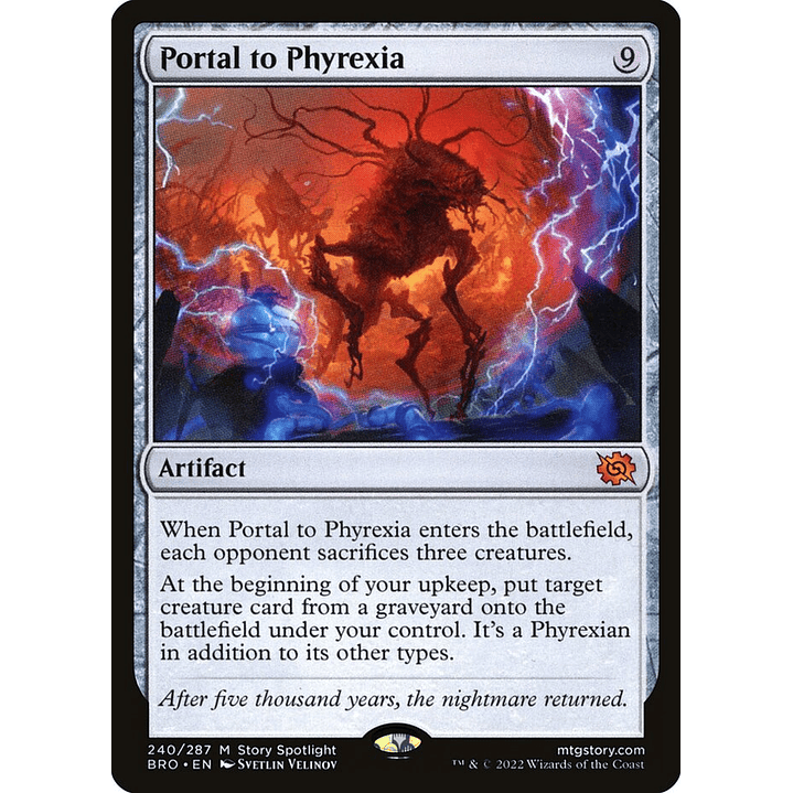 Portal to Phyrexia | Inglés | NM | BRO 1