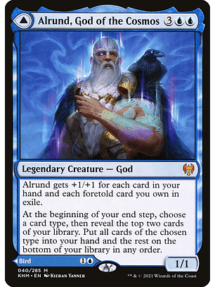 Alrund, God of the Cosmos // Hakka, Whispering Raven | Inglés | NM | KHM