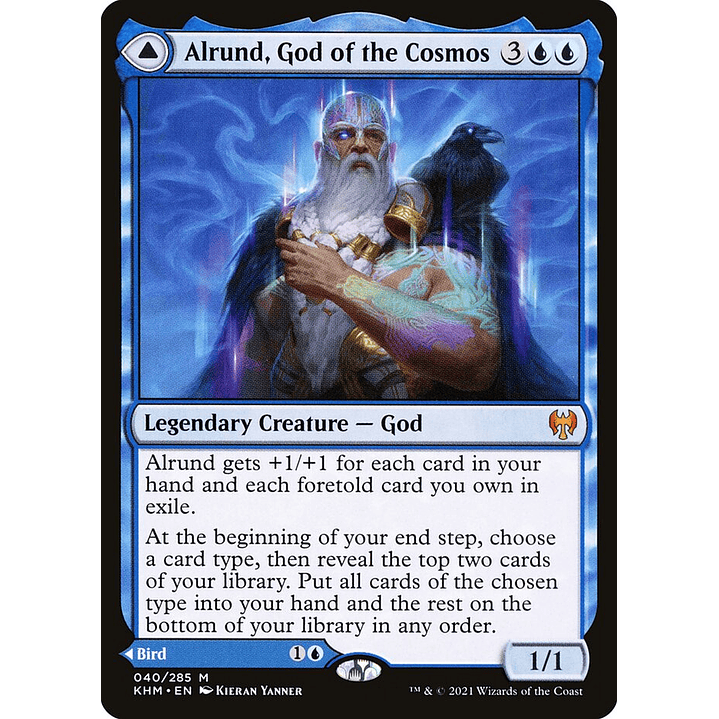 Alrund, God of the Cosmos // Hakka, Whispering Raven | Inglés | NM | KHM 1