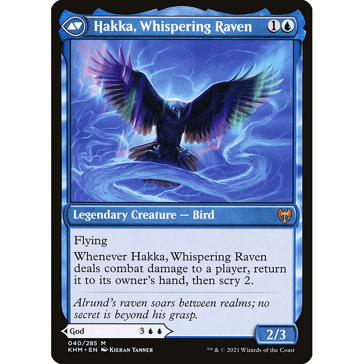 Alrund, God of the Cosmos // Hakka, Whispering Raven | Inglés | NM | KHM 2